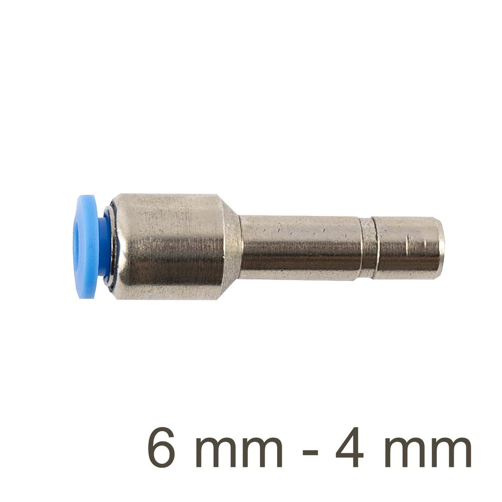 Red Insert Str. Pu 6mm - 4mm